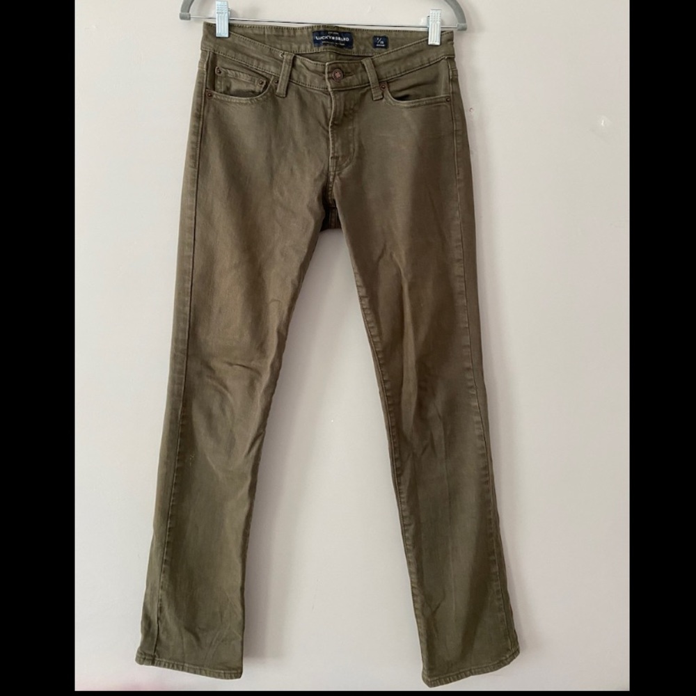 Lucky Brand Olive Jeans